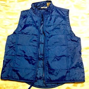 3/$15 Zip running vest by Energie in blue